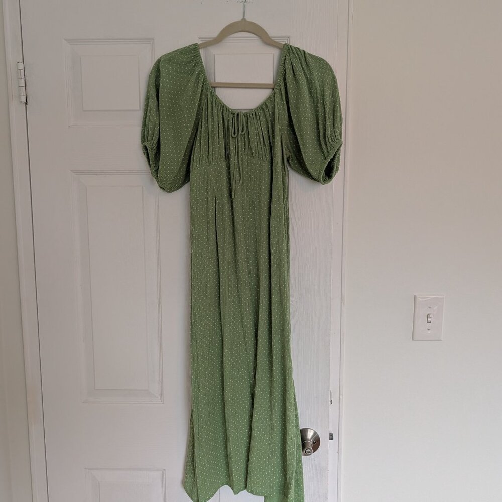 Billabong Puff Sleeve Midi Sundress - Picture 5 of 5
